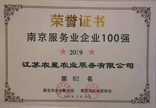 南京服務企業100強